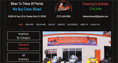Desktop Screenshot of bikestotrikesoffl.com